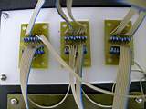 best�ckte Spannungsteilerplatine